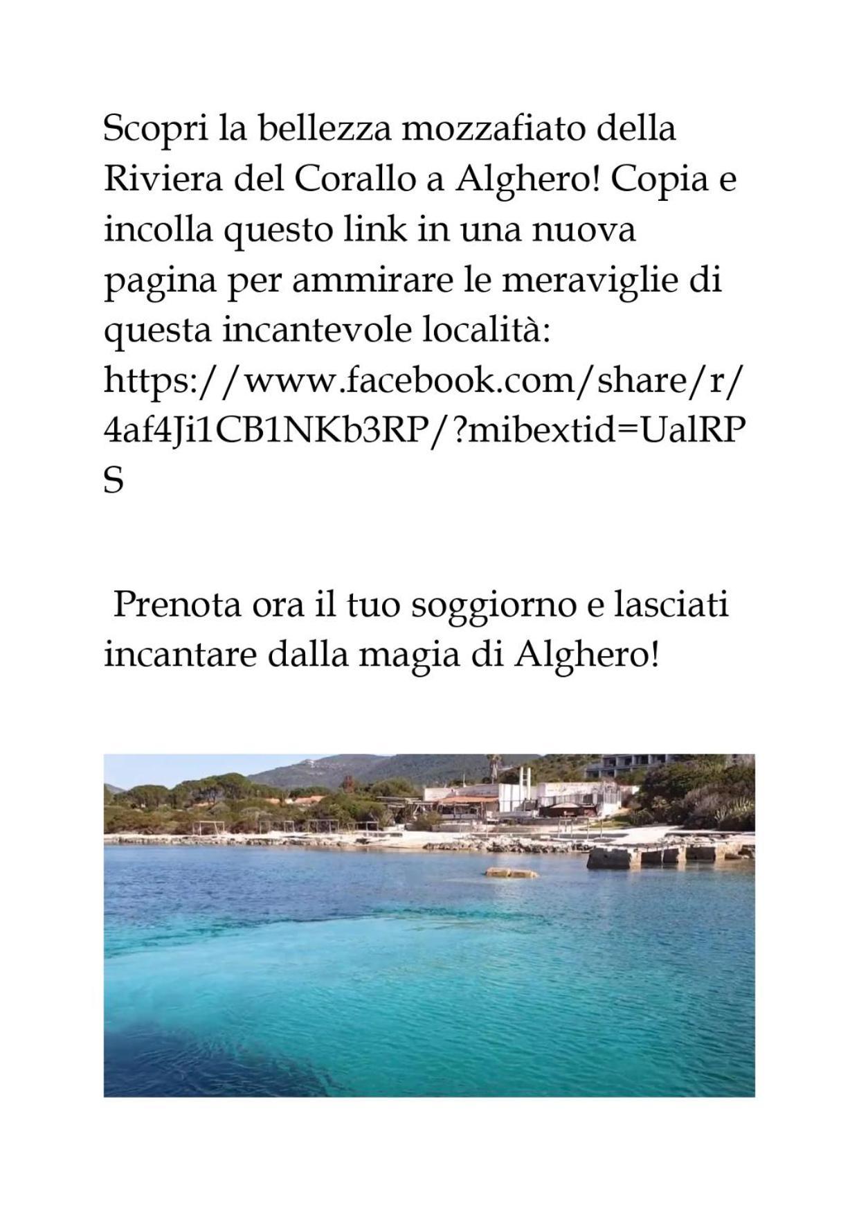 S'Aneddu E Oro Apartment Alghero Bagian luar foto